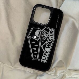 CASTiFY IPhone 16 pro, Matt Darling “Life was ok” Phone case